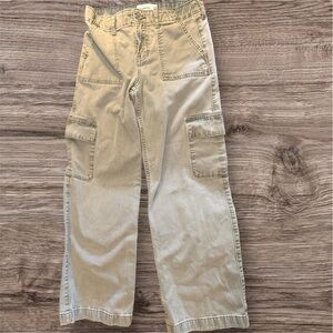 11/12 olive green cargo pants.